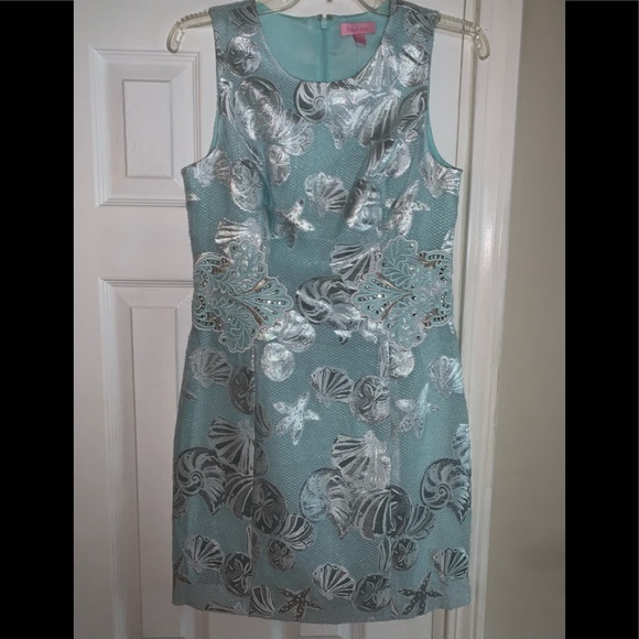 Lilly Pulitzer Dresses & Skirts - NWOT, Lilly Pulitzer Sea Salt Metallic Dress